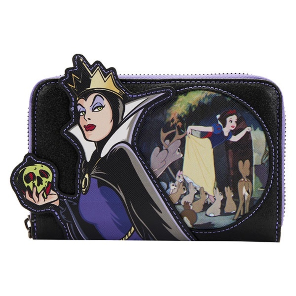 Loungefly Disney Evil Queen Villains scene Wallet